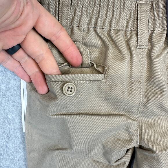 U.S. Polo Assn Pants Kids Girls Size 2T Khaki Beige Cotton Blend Skinny Uniform - Picture 8 of 15